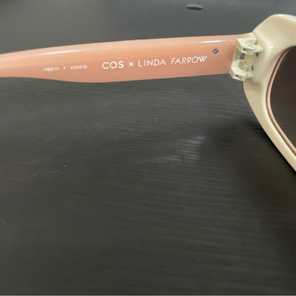 Linda Farrow x COS Rectangle Acetate Sunglasses - Picture 7 of 11
